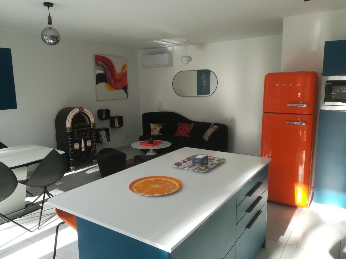 Bel Appartement Avec Terrasse - Plage De Carro A Pied Мартіг Екстер'єр фото
